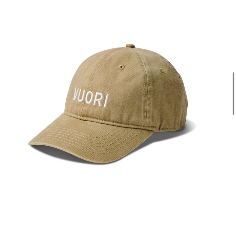 Brand New With Tag Vuori Signal Hat in Camel